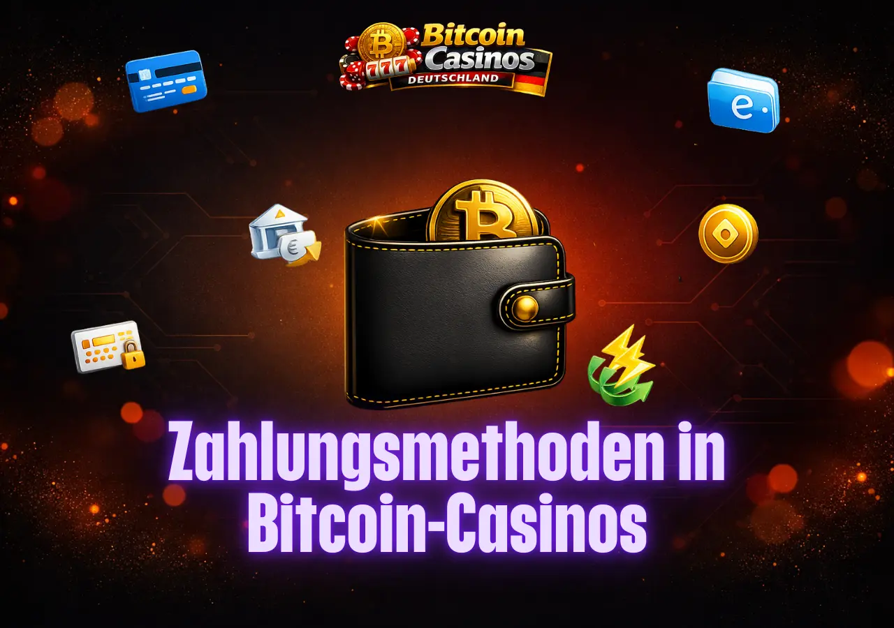 Zahlungsmethoden in Bitcoin-Casinos